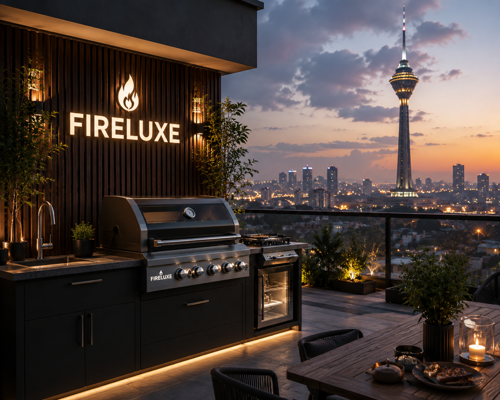 fireluxe grill in tehran